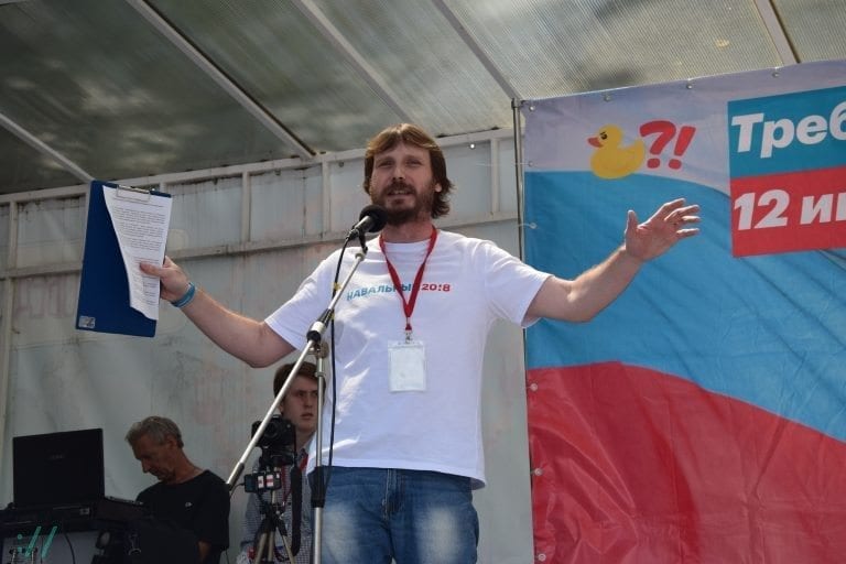 Координатора штаба Навального в Краснодаре Мирослава Вальковича задержали за призыв к участию в несогласованном митинге