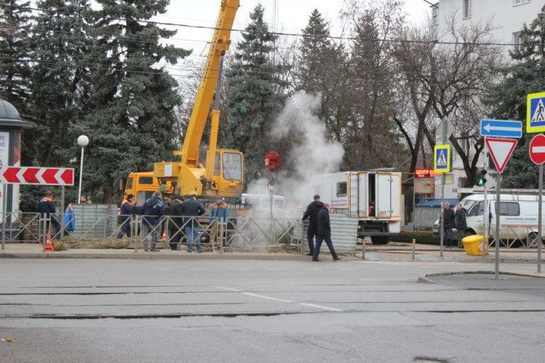 В Краснодаре более 100 домов остались без отопления из-за аварии на Ставропольской