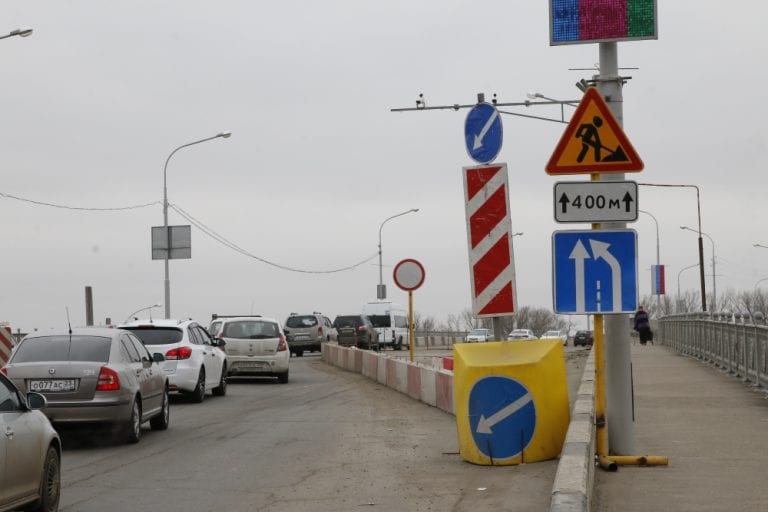 В Краснодаре завершена замена деформационных швов на Тургеневском мосту