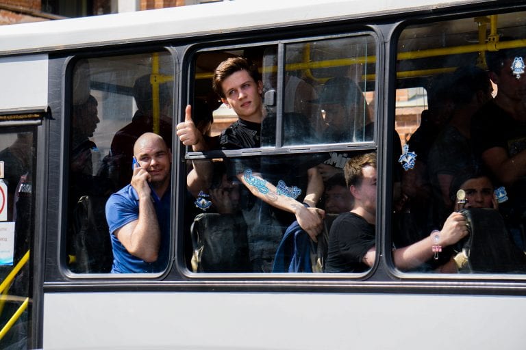 Фоторепортаж с протестной акции «Он нам не царь» в Краснодаре