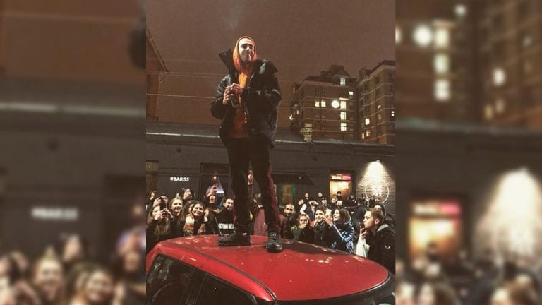 Краснодарский ресторатор решил оплатить ремонт автомобиля, который помял рэпер Хаски