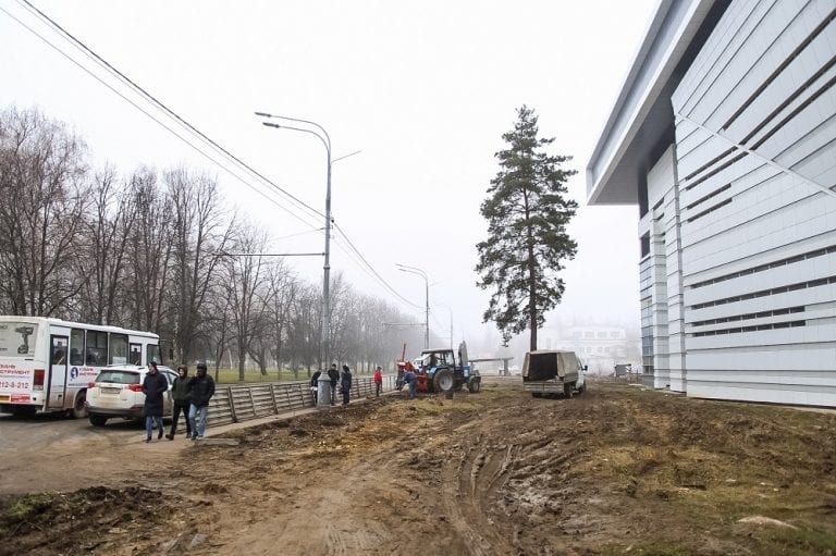 В Краснодаре ограничат движение из-за работ по благоустройству у стадиона «Динамо»