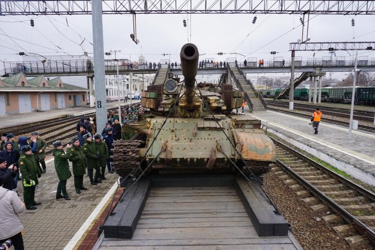 Выставка трофейной техники «Сирийский перелом» в Краснодаре. Фоторепортаж