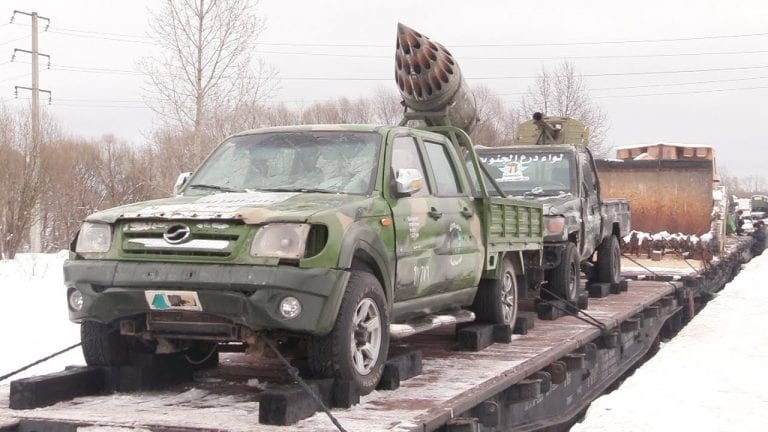 Трофейную технику из Сирии покажут в Краснодарском крае