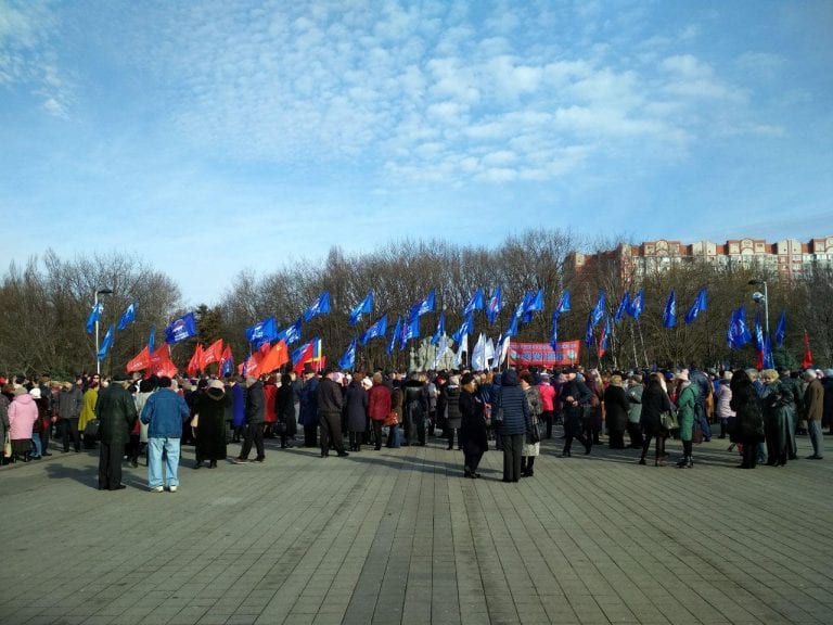 В Чистяковской роще отмечают годовщину освобождения Краснодара