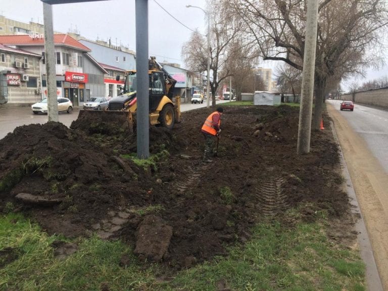 В Краснодаре благоустраивают улицу Уральскую