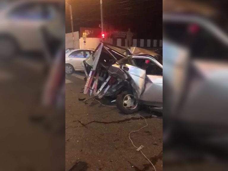 В центре Краснодара произошло массовое ДТП