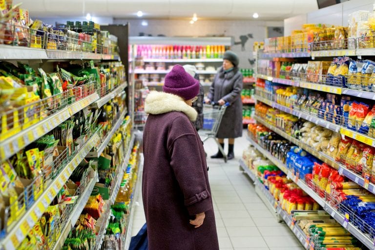 В России ожидается рост цен на продукты