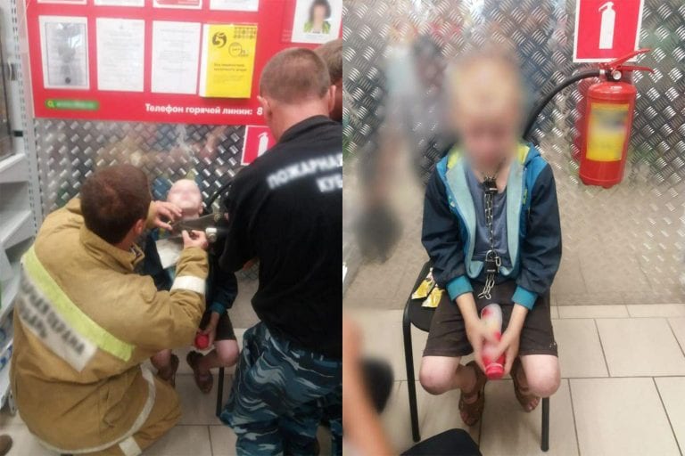 На Кубани отец посадил сына на цепь в сарае и уехал. Возбуждено уголовное дело