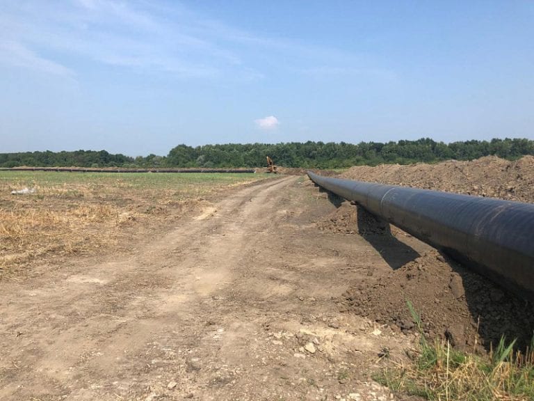 Завершается строительство первого участка Троицкого водопровода