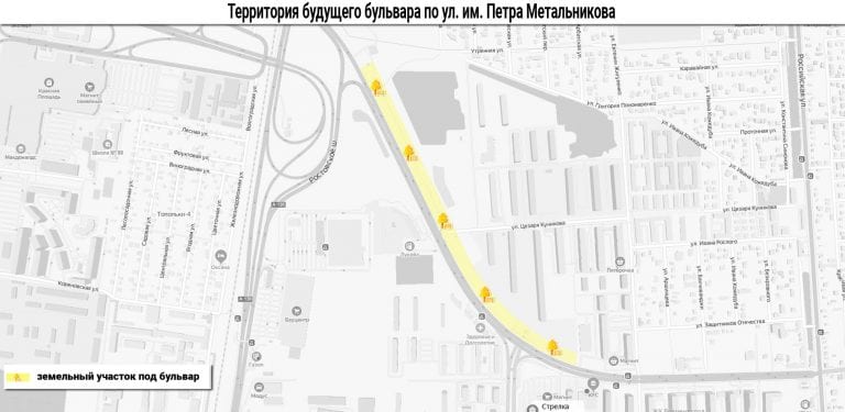 В Музыкальном микрорайоне собираются построить новый бульвар