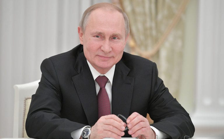 Владимир Путин прилетел в Краснодар