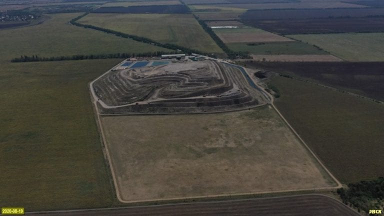 В хуторе под Краснодаром незаконно функционирует полигон ТКО