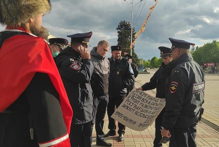 На Кубани избитый полицейскими во время пикета активист обратился в Следственный комитет