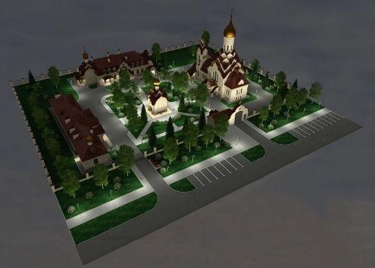 Проект храма. Изображение из телеграм-канала Яны Антоновой