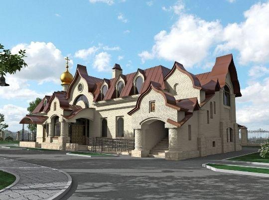 Проект храма. Изображение из телеграм-канала Яны Антоновой
