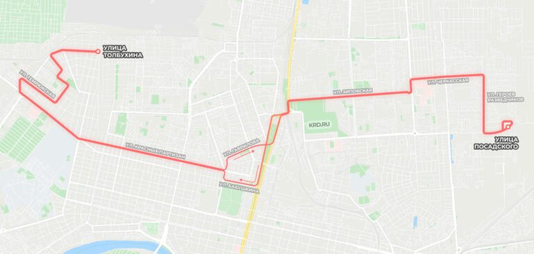В Краснодаре появится новый автобусный маршрут