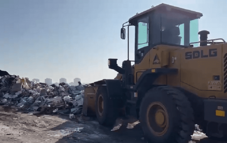 В Белореченске начали реконструкцию мусорного полигона