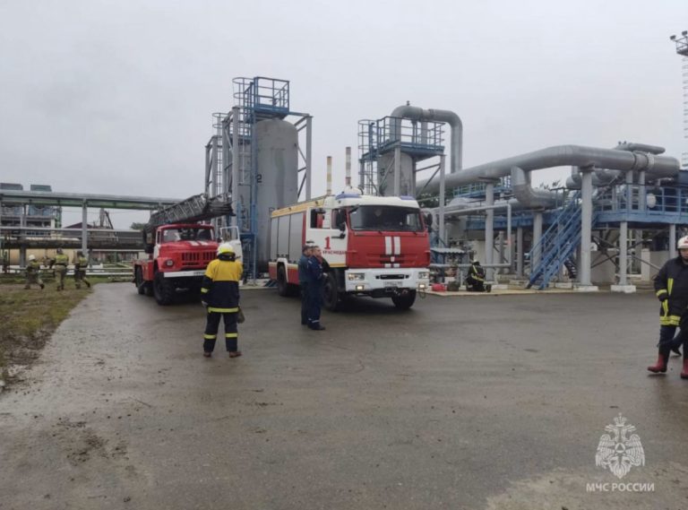 На Краснодарском НПЗ за утро произошло два возгорания с разницей в несколько часов