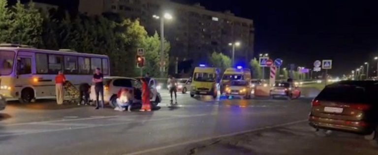 Серьезное ДТП произошло рядом со стадионом «Краснодар»