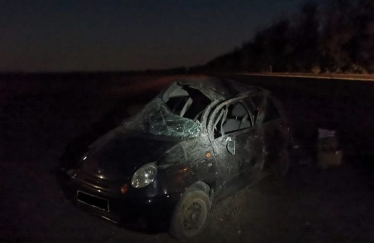 На Кубани опрокинулась иномарка, погиб водитель