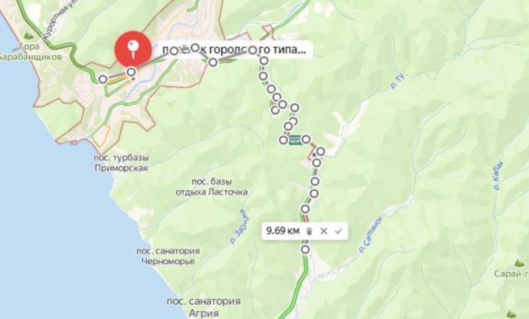 Вдоль Черноморского побережья возникла 10-километровая пробка