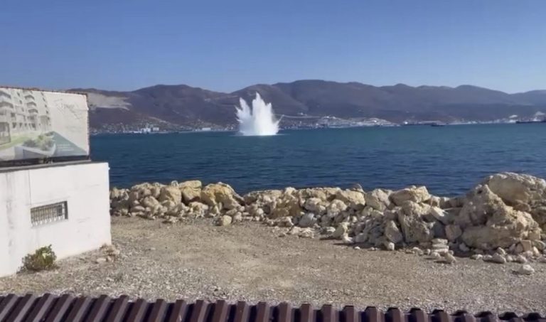 Торпеду времен Великой Отечественной войны уничтожили в  Новороссийске