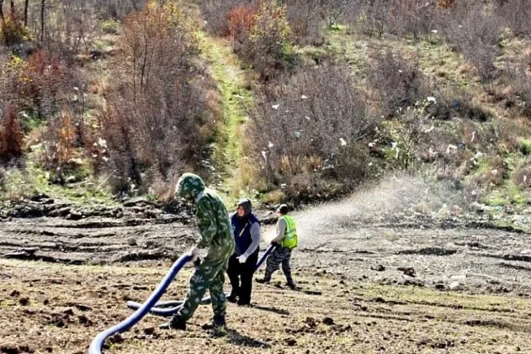В Геленджике завершают рекультивацию мусорного полигона