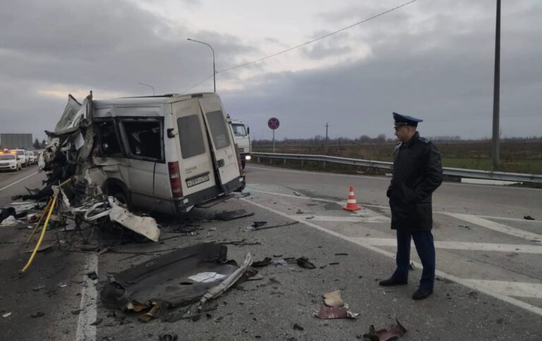 После смертельного ДТП с маршруткой и бензовозом на Кубани СК возбудил уголовное дело