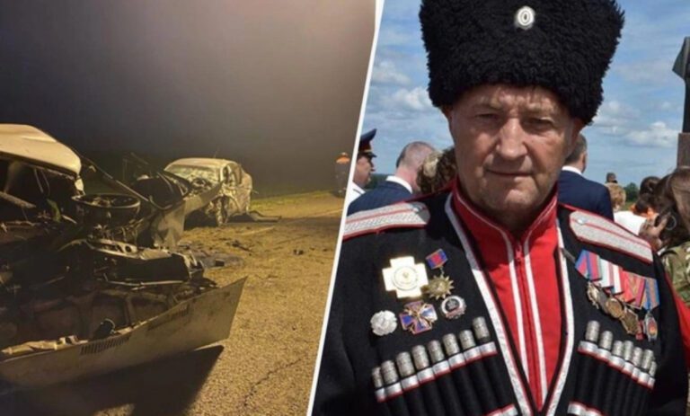 В жестком ДТП под Ейском погибли казачий атаман с женой
